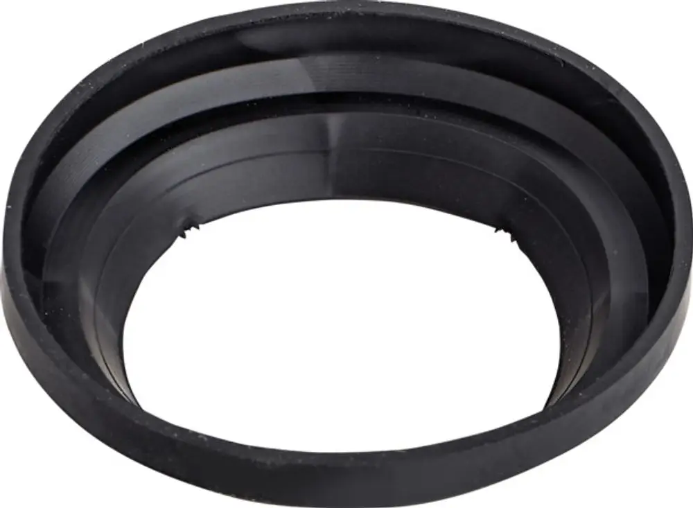 Schwarze Membran mit mehreren Rillen, geeignet für Joy-Stick WT-Armaturen von Ideal Standard. Klarer und funktionaler Aufbau für Dichtungen.